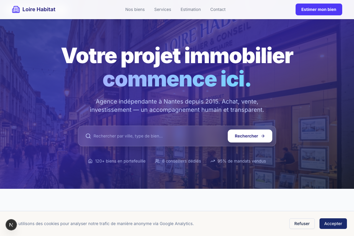 Agence Immobilière — Loire Habitat