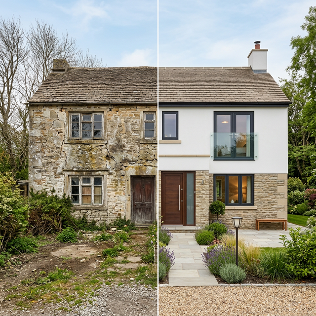 Rénovation avant après