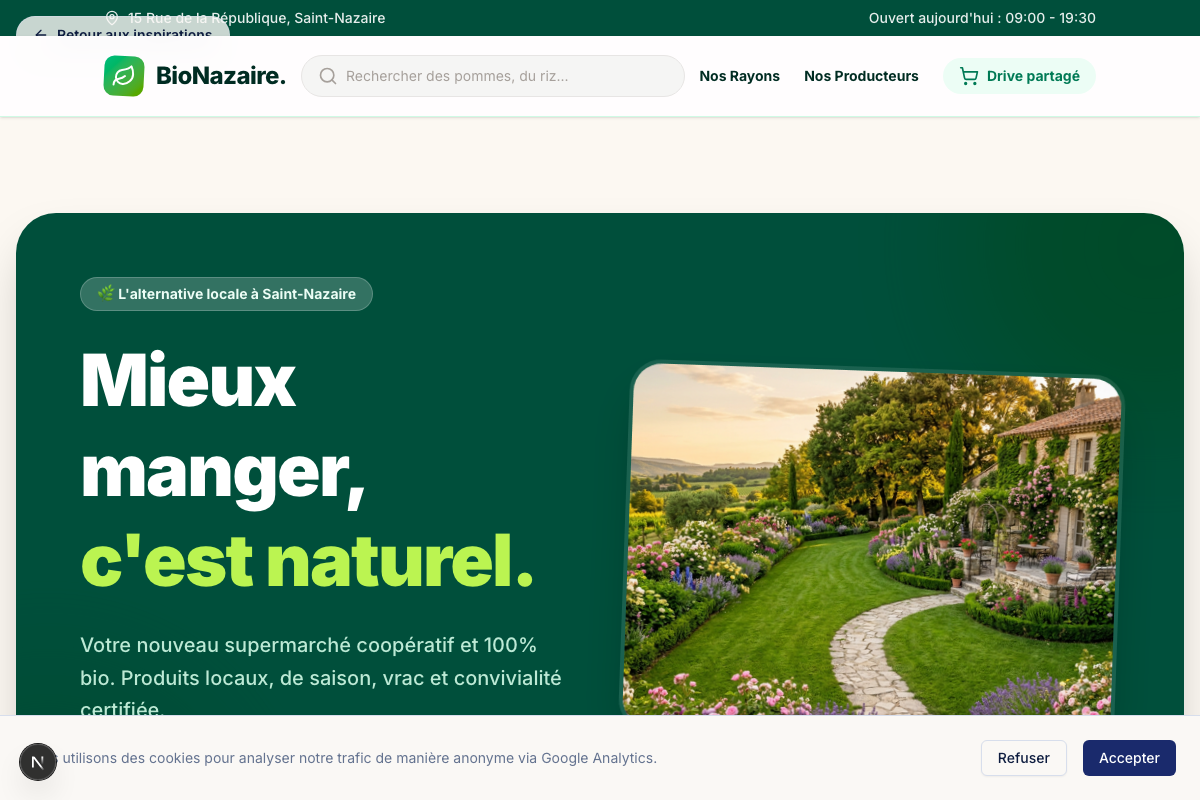 Magasin Bio — BioNazaire