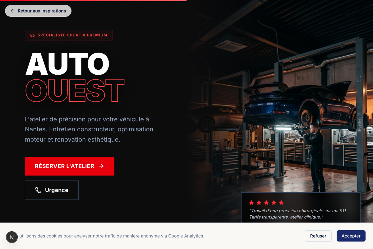 Garage auto — Garage Auto-Ouest